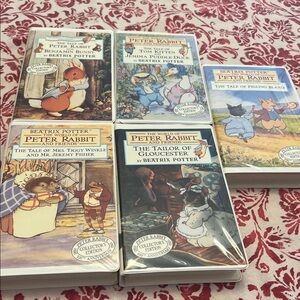 The tale of Peter Rabbit and friends vhs collection of 5